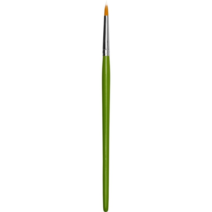 Pintura Brush Green - pędzel okrągły wegański