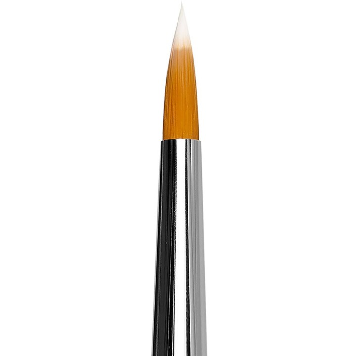 Pintura Brush Green - pędzel okrągły wegański
