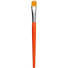 Pintura Brush Orange - pędzel płaski wegański