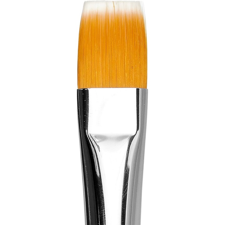 Pintura Brush Orange - pędzel płaski wegański