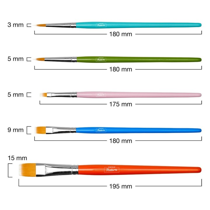 Pintura Brush Set- wegański zestaw pędzli do makijażu