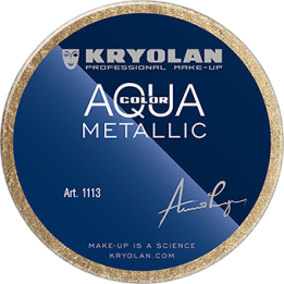 Aquacolor Metallic 55 ml - farba wodna do twarzy i ciała