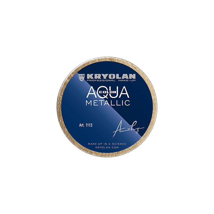 Aquacolor Metallic 55 ml - farba wodna do twarzy i ciała