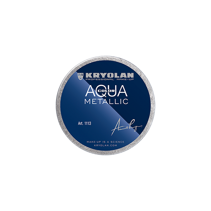 Aquacolor Metallic 55 ml - farba wodna do twarzy i ciała