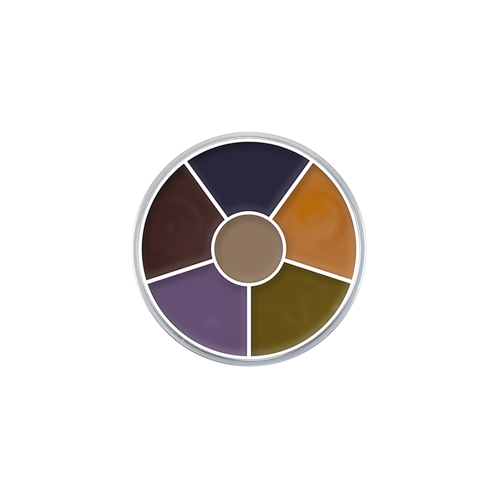Cream Color Circle - kółko farb do charakteryzacji