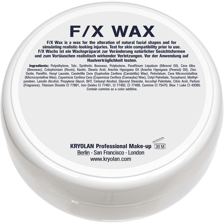 F/X Wax 140 g - wosk do realistycznych zmian skórnych