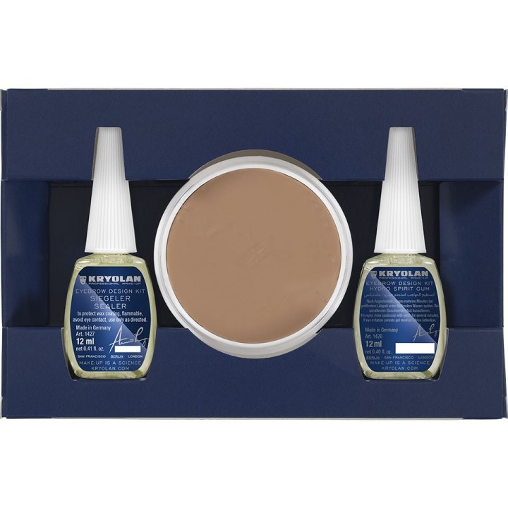 Eyebrow Design Kit - zestaw do zakrywania brwi