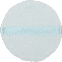 Puszek do pudru, blue 10 cm z logo