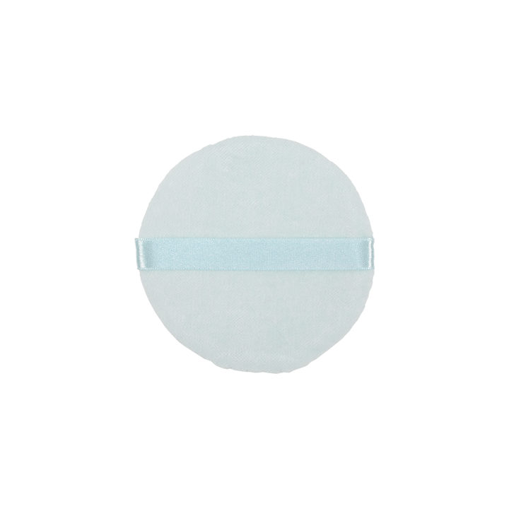 Puszek do pudru, blue 10 cm