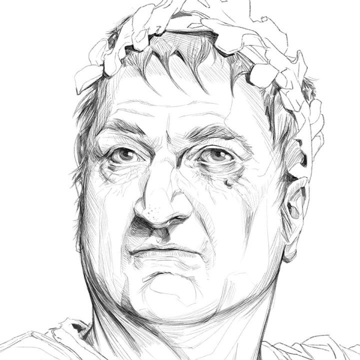 PU Foam Nose Caesar- nos z pianki