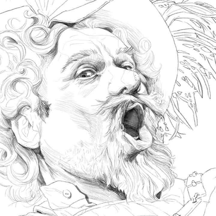 PU Foam Nose Falstaff- nos z pianki
