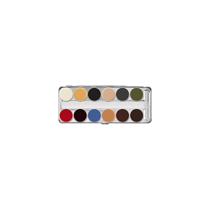 Rubber Mask Grease Palette 12 Colors - farby do gumy