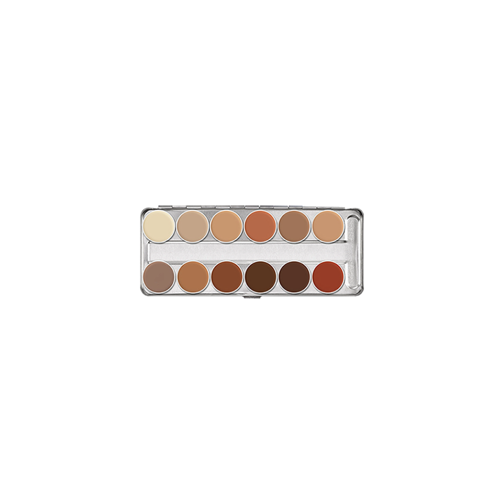 Rubber Mask Grease Palette 12 Colors - farby do gumy
