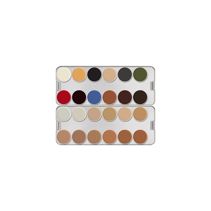 Rubber Mask Grease Palette 24 Colors - farby do gumy