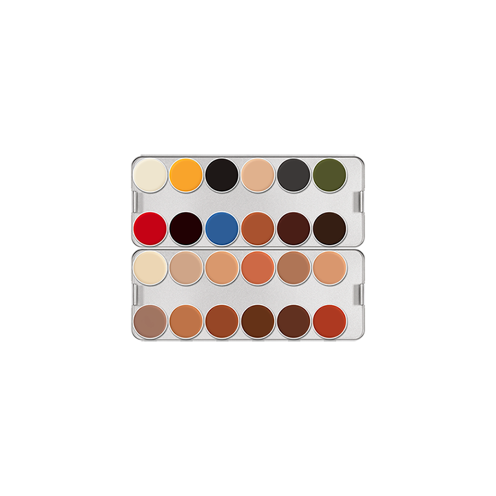 Rubber Mask Grease Palette 24 Colors - farby do gumy