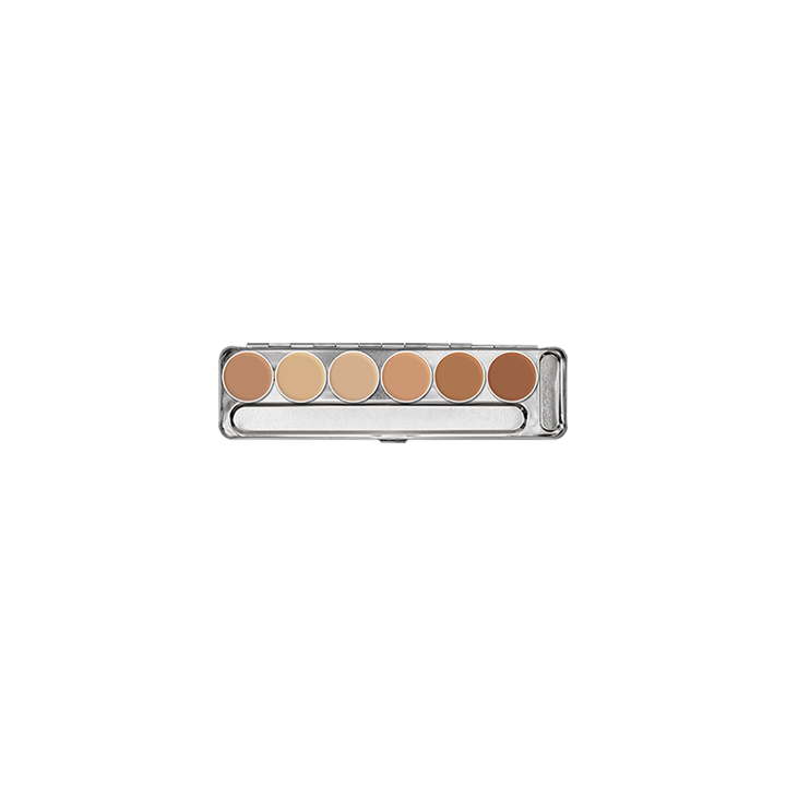 Rubber Mask Grease Palette 6 Colors - farby do gumy