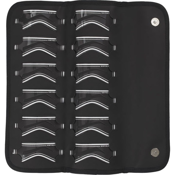Eyebrow Stencils - szablony do brwi zestaw 12 szt